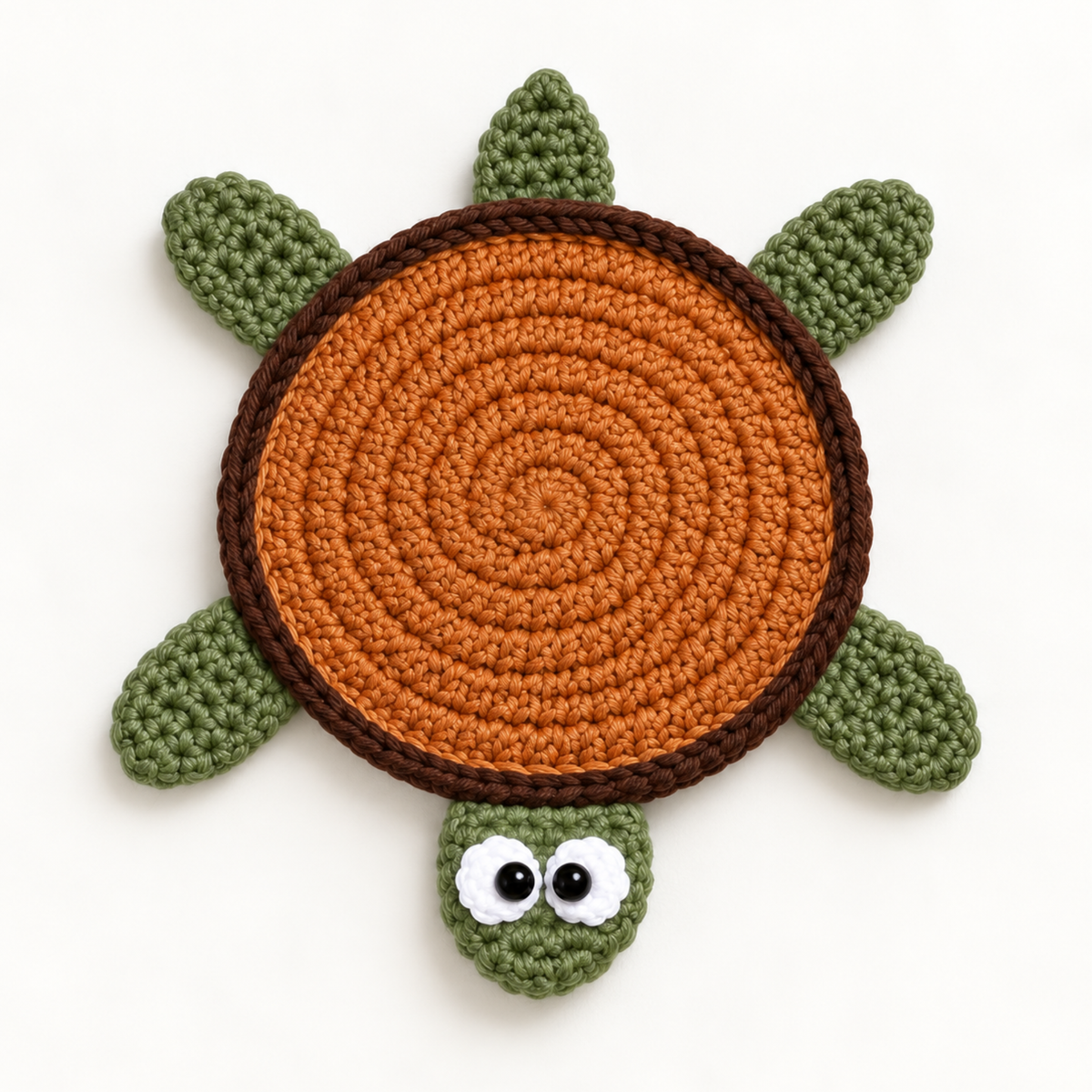 Floor Turtle Version 2 Crochet Pattern