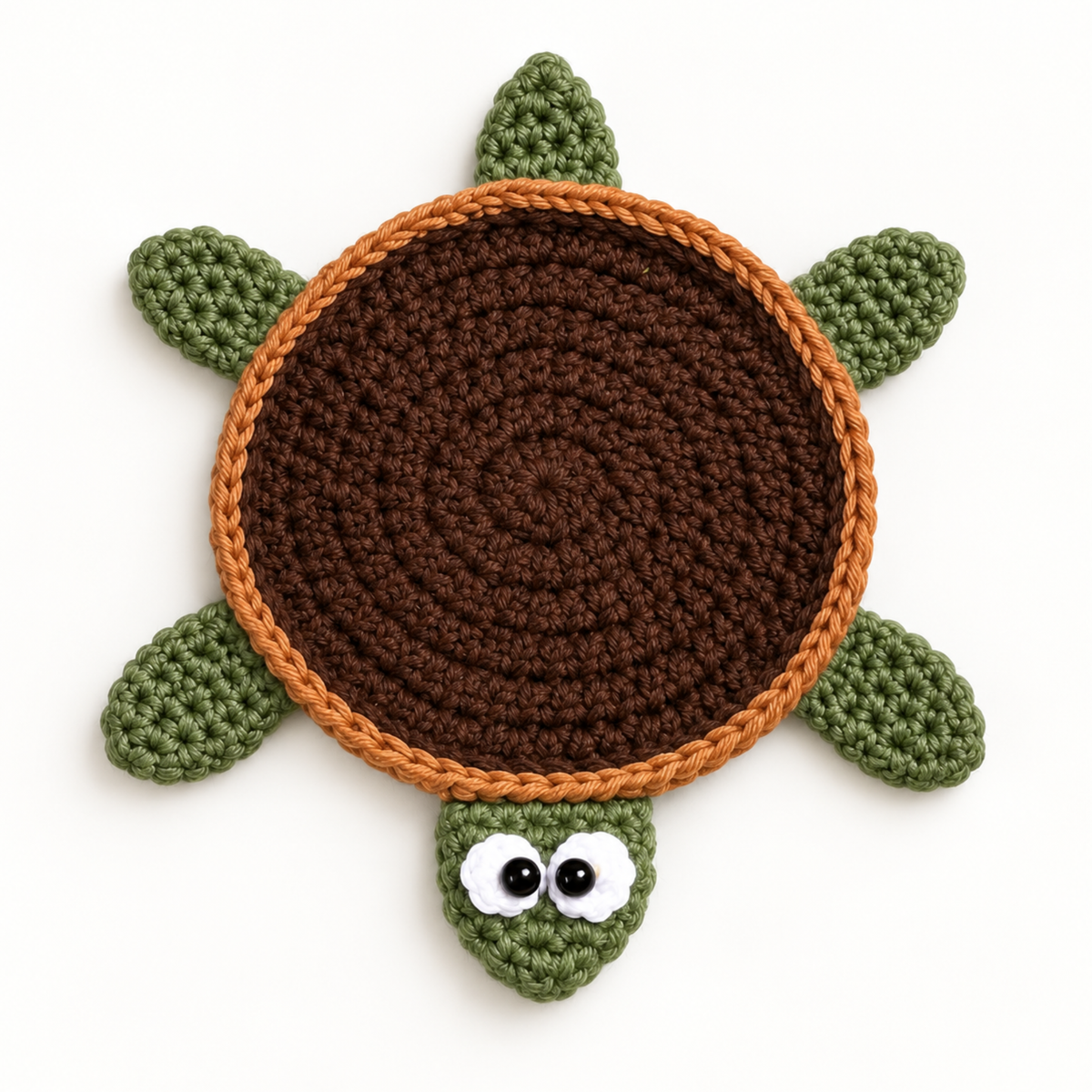 Floor Turtle Version 2 Crochet Pattern