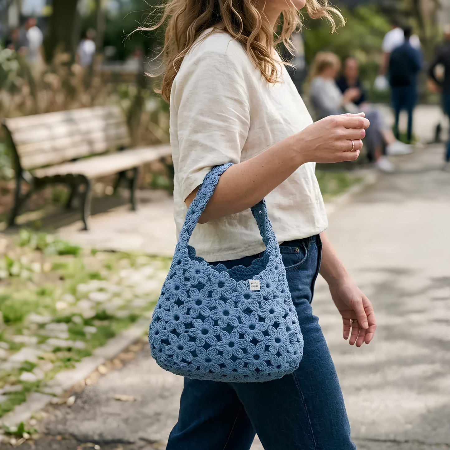 Crochet Flower Bag Pattern