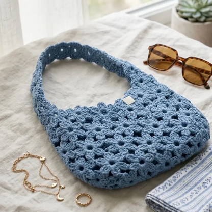 Crochet Flower Bag Pattern