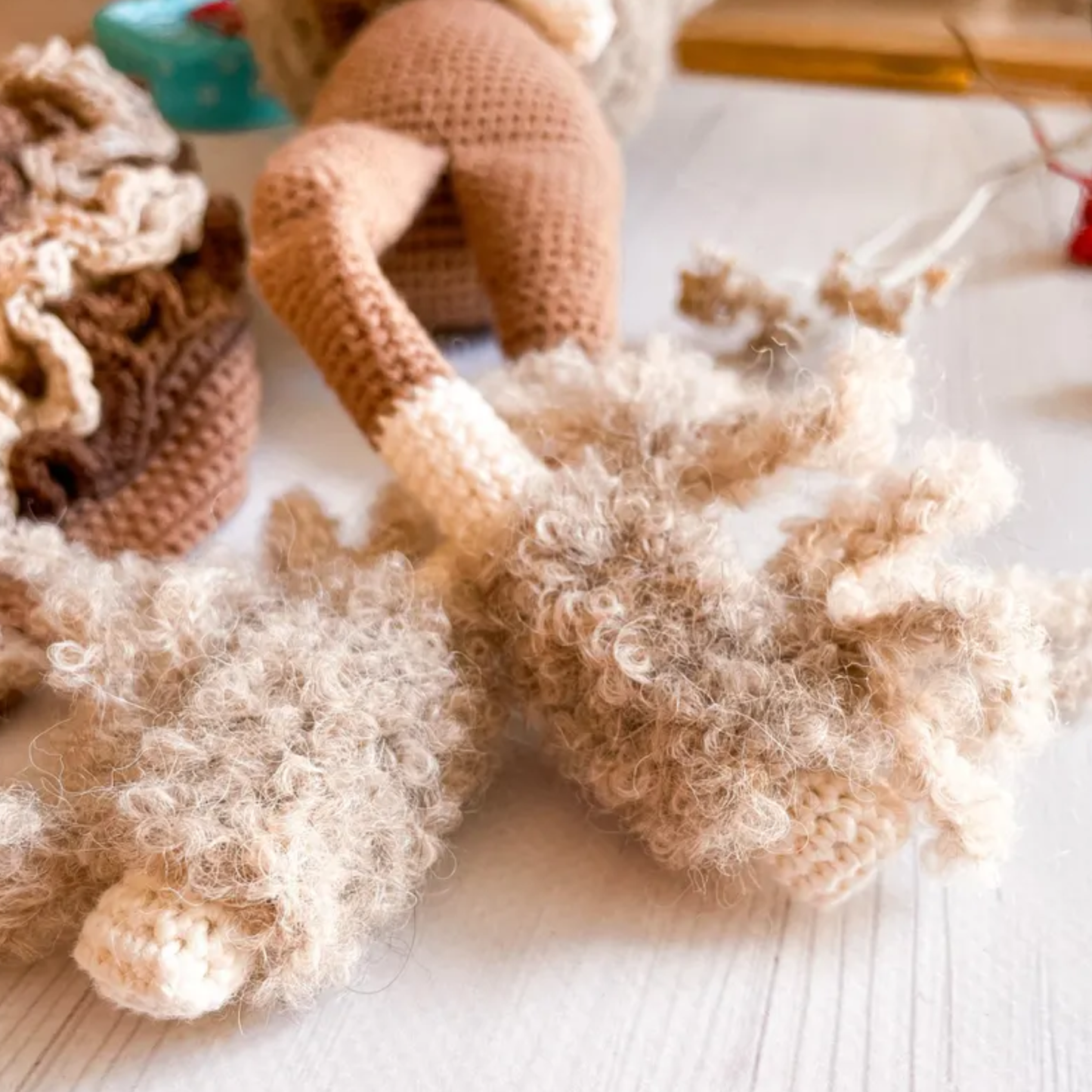 Crochet Friendly Deer Pattern (31 cm Doll)