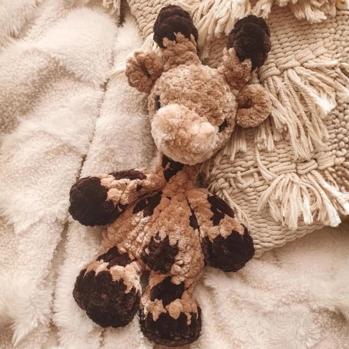 Gentry the Baby Giraffe Crochet Pattern