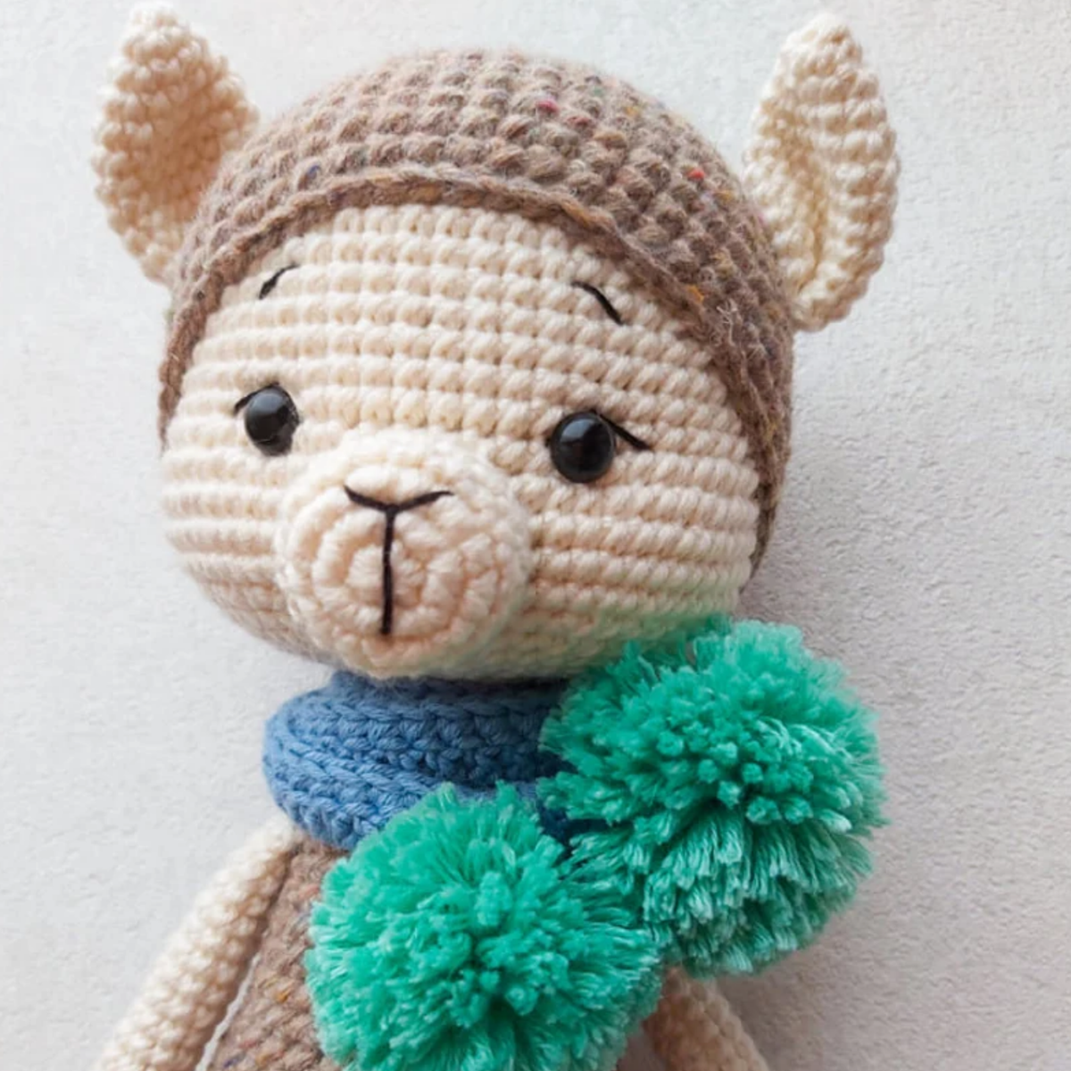 Ginger the Llama Crochet Pattern