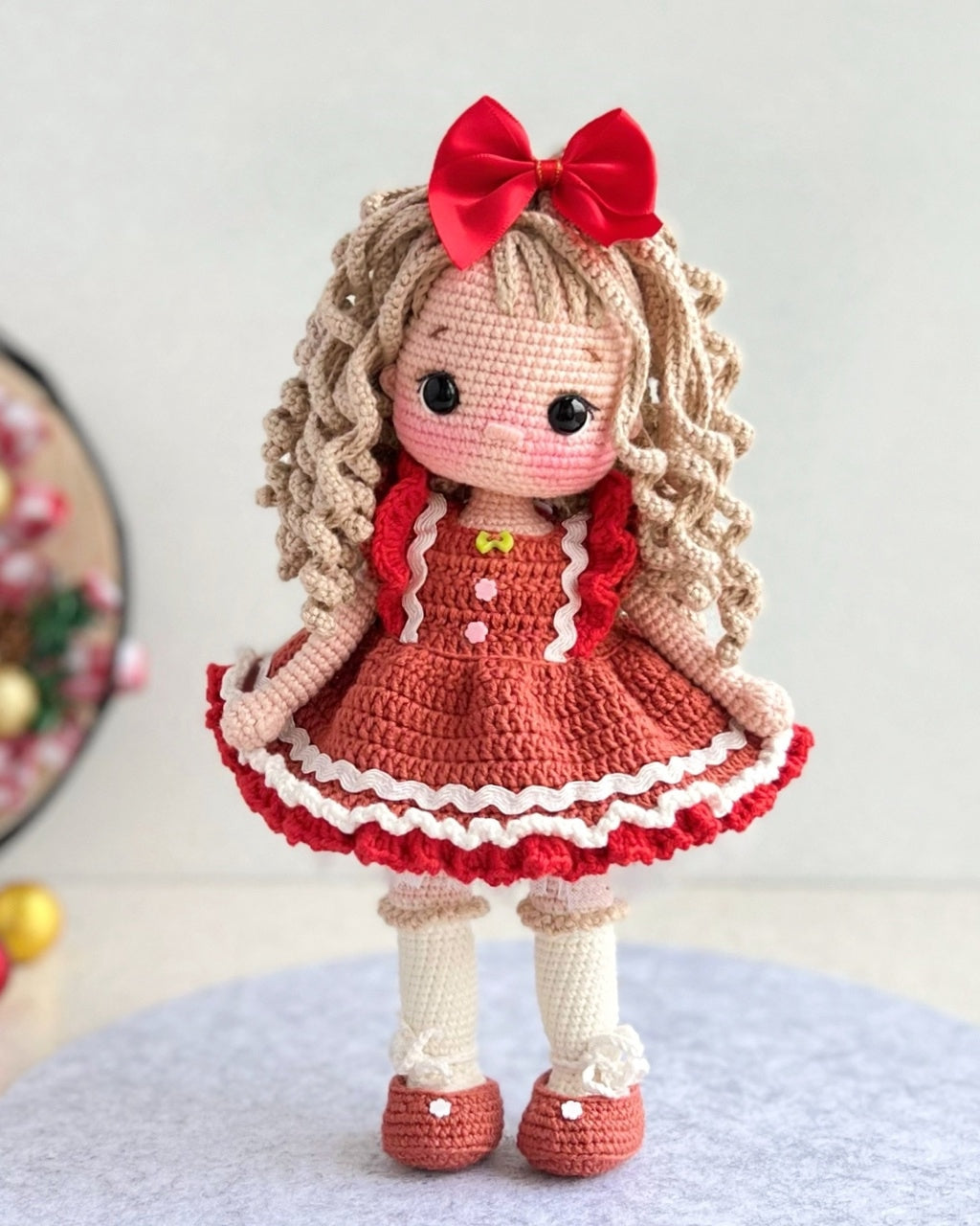 Pumpkin Doll Amigurumi Crochet Pattern