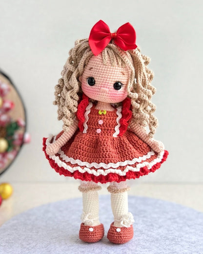 Pumpkin Doll Amigurumi Crochet Pattern
