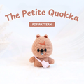 Han Quokka Amigurumi Crochet Pattern PDF