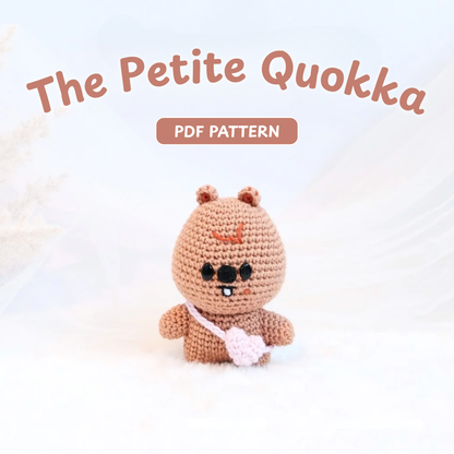 Han Quokka Amigurumi Crochet Pattern
