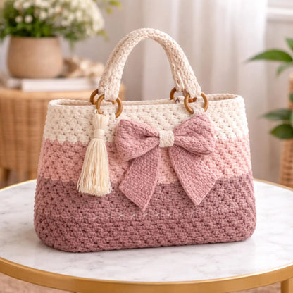 Textured Tote Bag Crochet Pattern