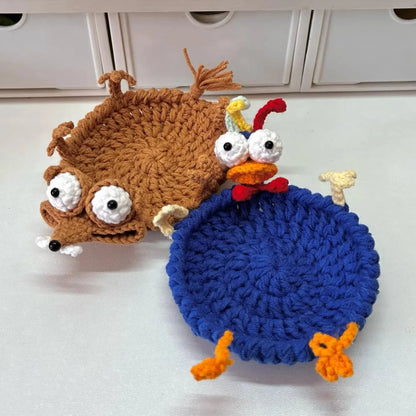22 in 1 Animal Crochet Coaster Patterns