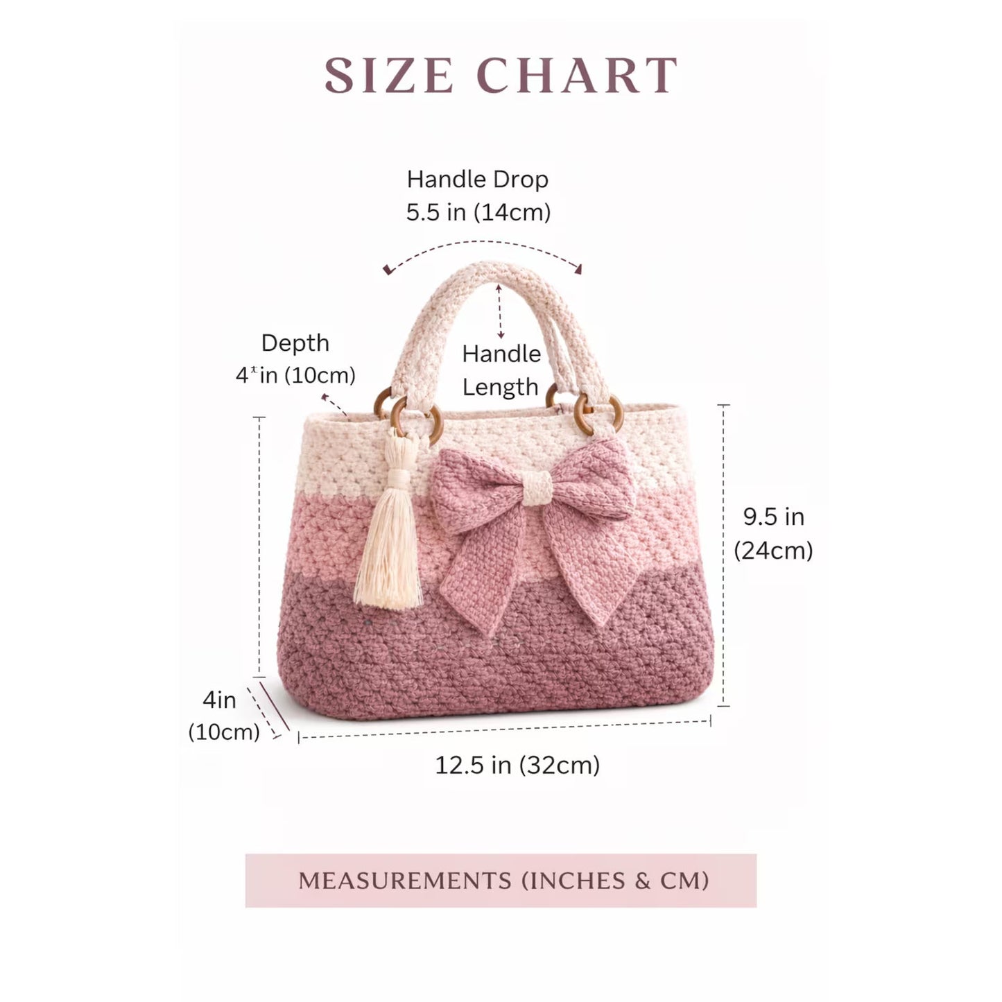 Textured Tote Bag Crochet Pattern