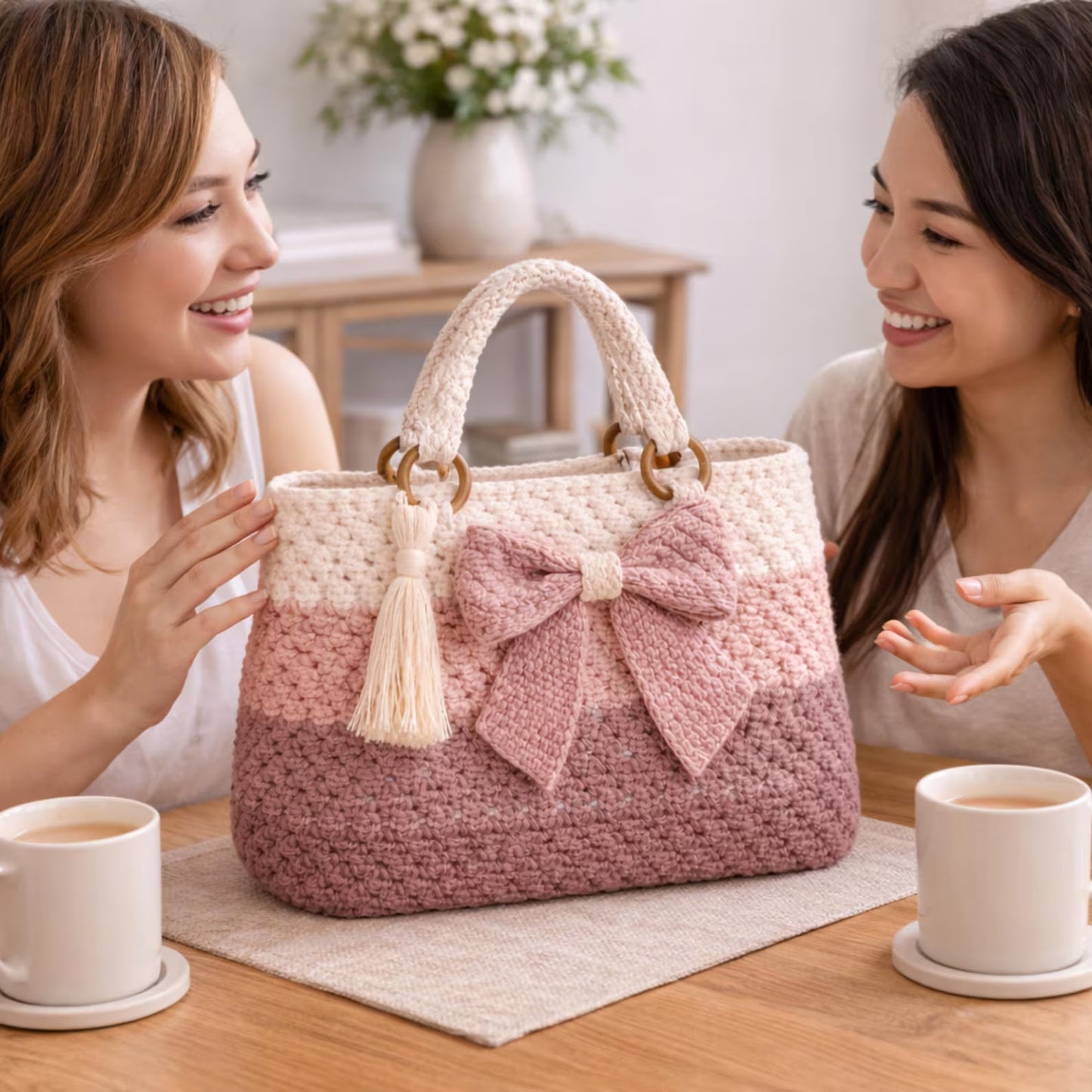 Textured Tote Bag Crochet Pattern
