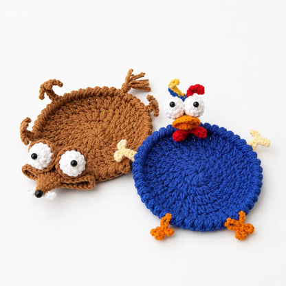 22 in 1 Animal Crochet Coaster Patterns