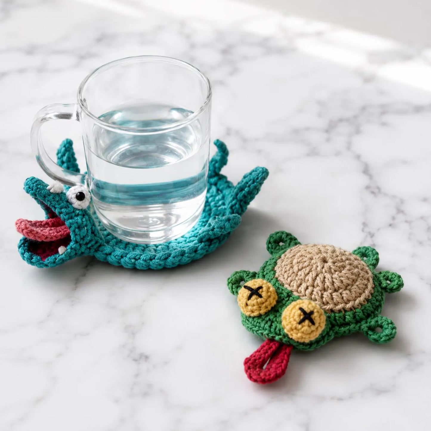 22 in 1 Animal Crochet Coaster Patterns