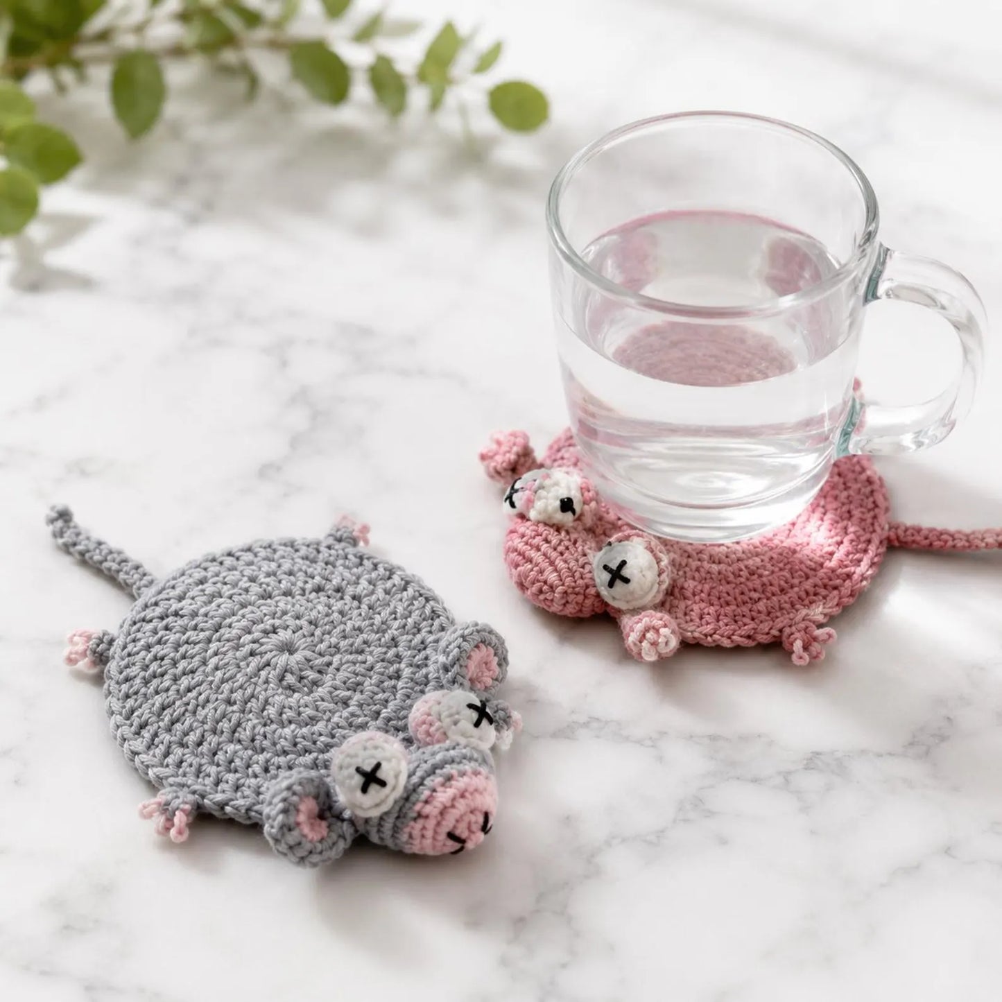 22 in 1 Animal Crochet Coaster Patterns