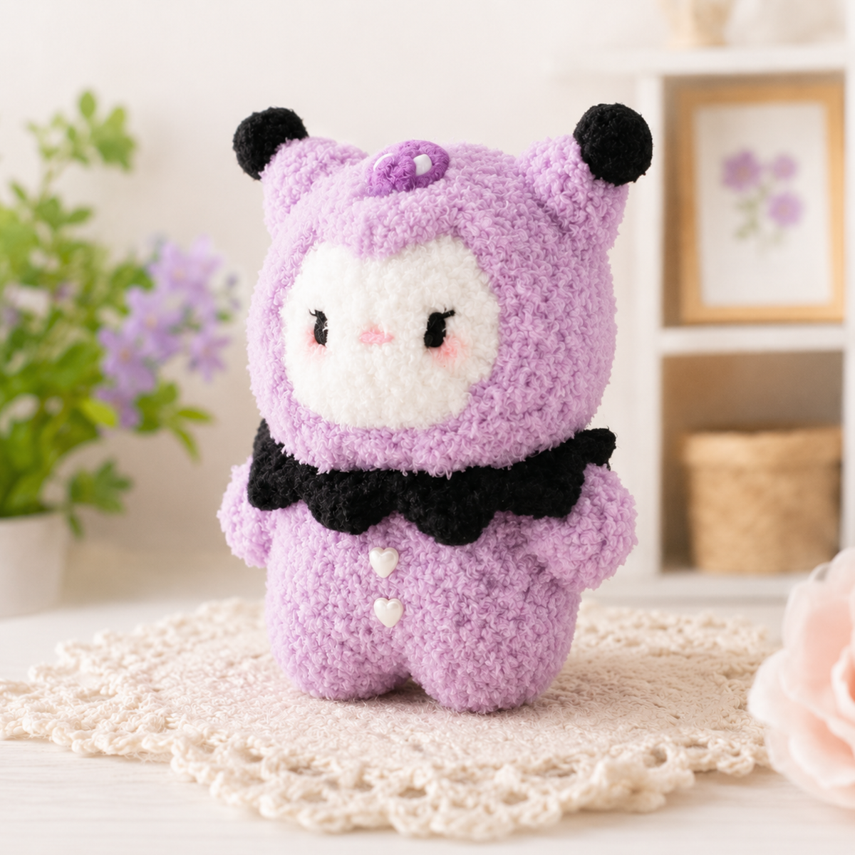 Joker Kitty Crochet Pattern