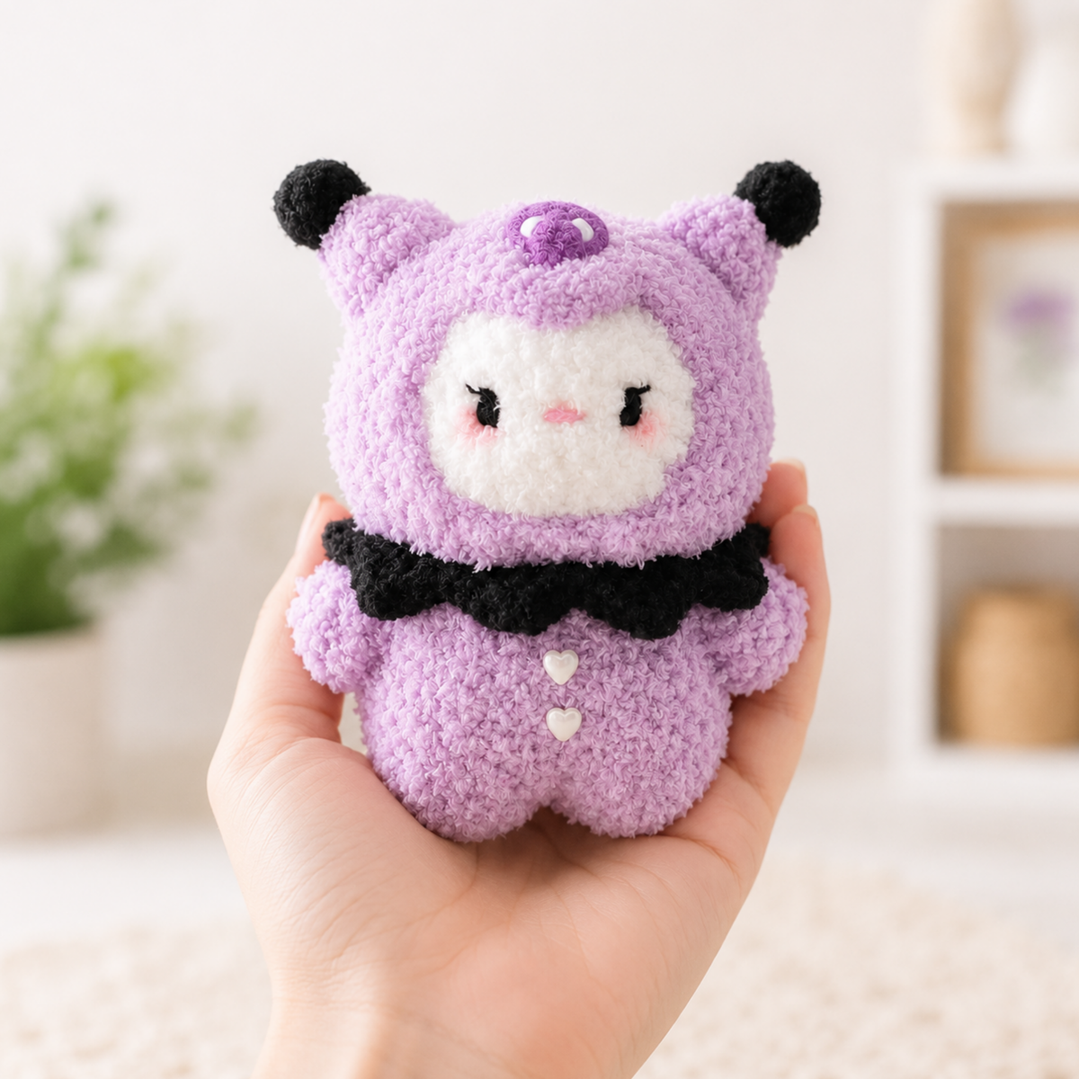 Joker Kitty Crochet Pattern