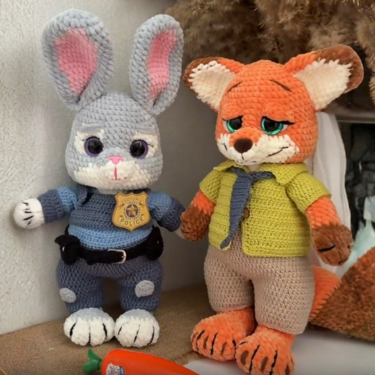 Judy Police Bunny Amigurumi Crochet Pattern
