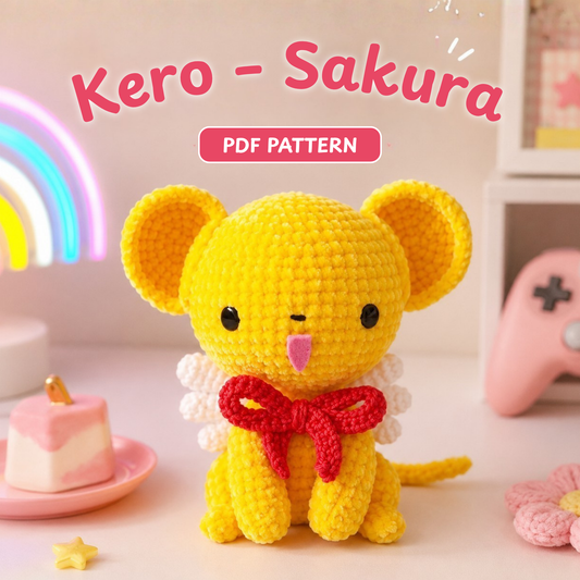 Kero Amigurumi Crochet Pattern