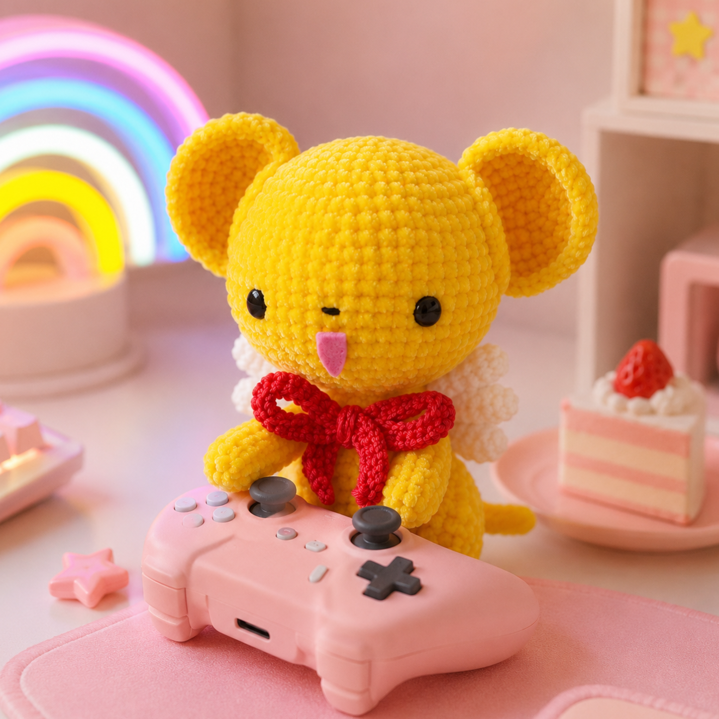 Crochet Kero Amigurumi Pattern (Cardcaptor Sakura)
