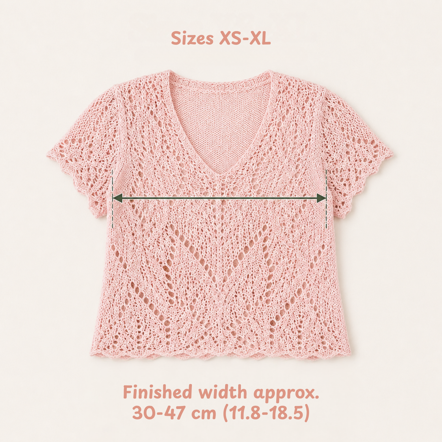 Knitting Leaf Lace Cardigan Pattern