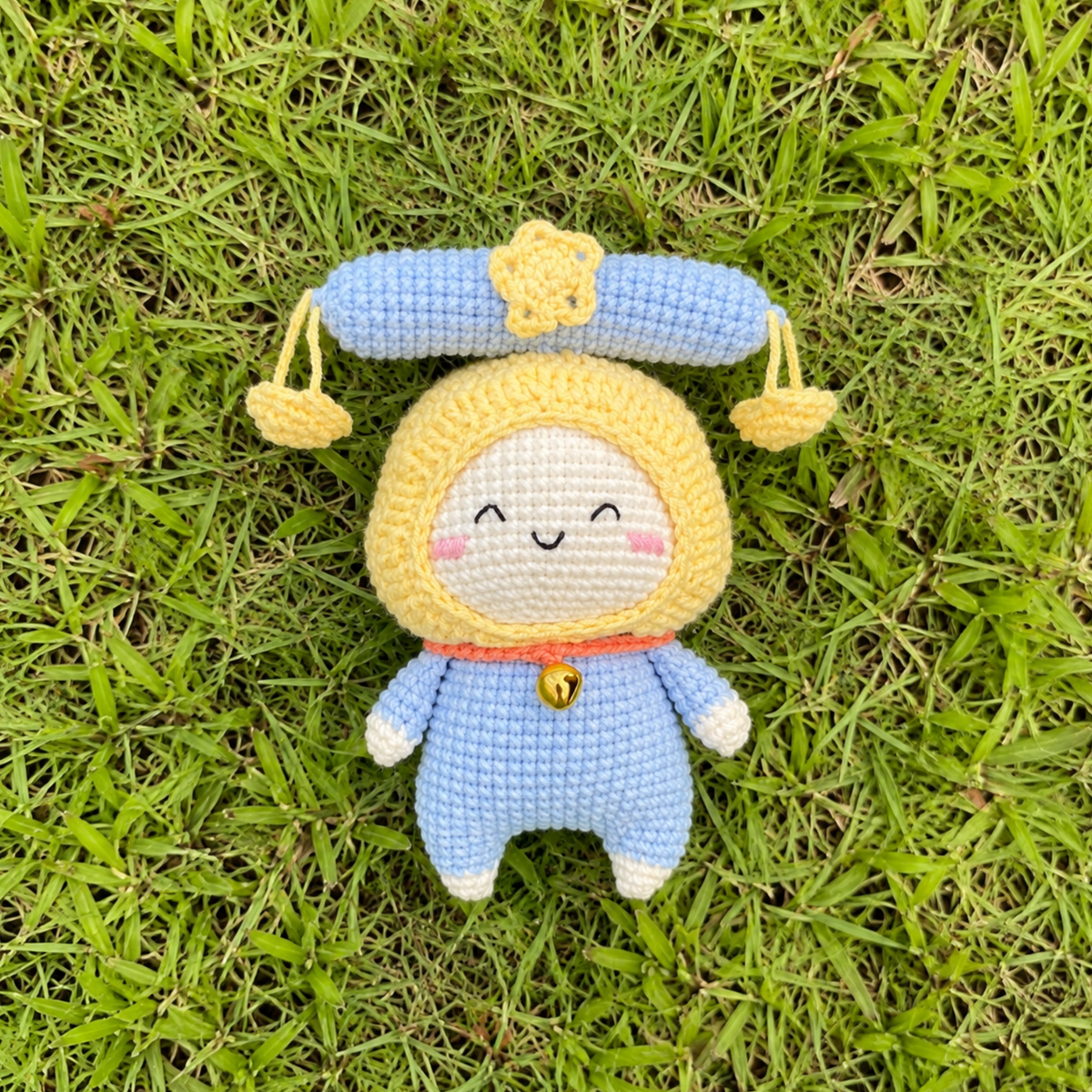 Libra Zodiac Keychain Crochet Pattern