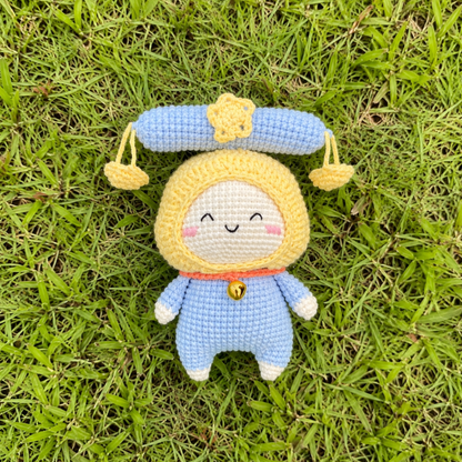 Libra Zodiac Keychain Crochet Pattern