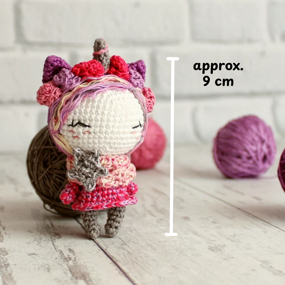 Little Girl Unicorn Crochet Pattern
