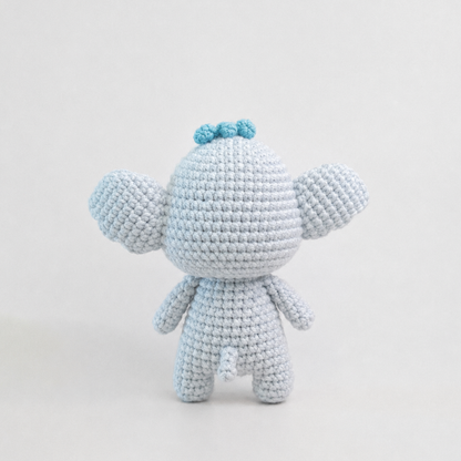 Lumpy Elephant Amigurumi Crochet Pattern