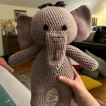 Lumpy the Heffalump Crochet Pattern