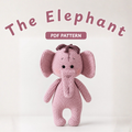 Lumpy the Heffalump Crochet Pattern PDF