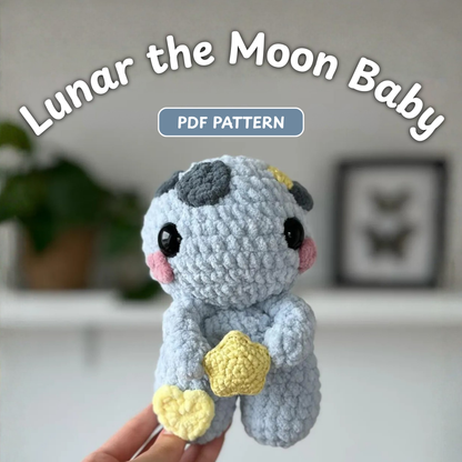 Lunar the Moon Baby Crochet Pattern