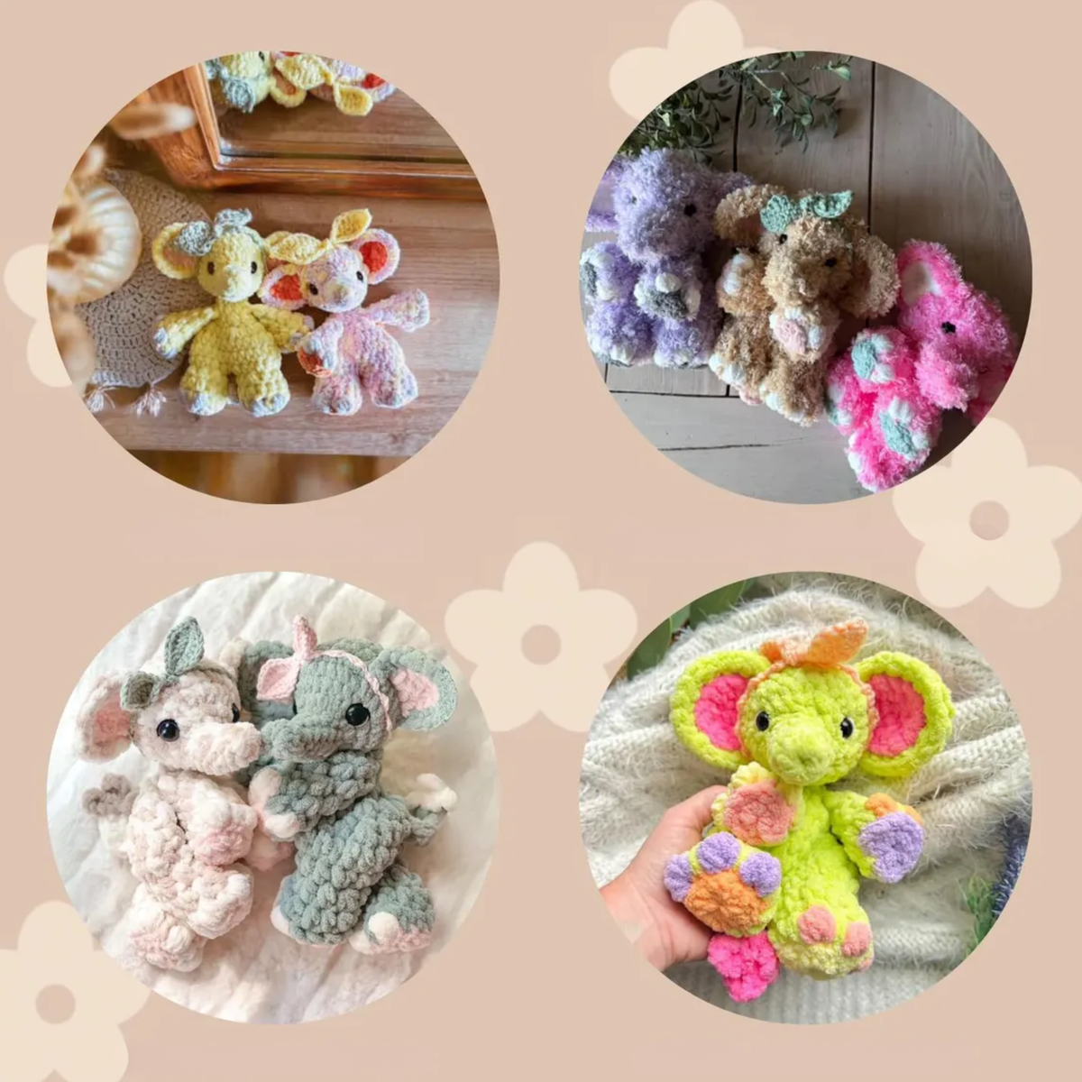 May the Elephant Plush Toy Crochet Pattern