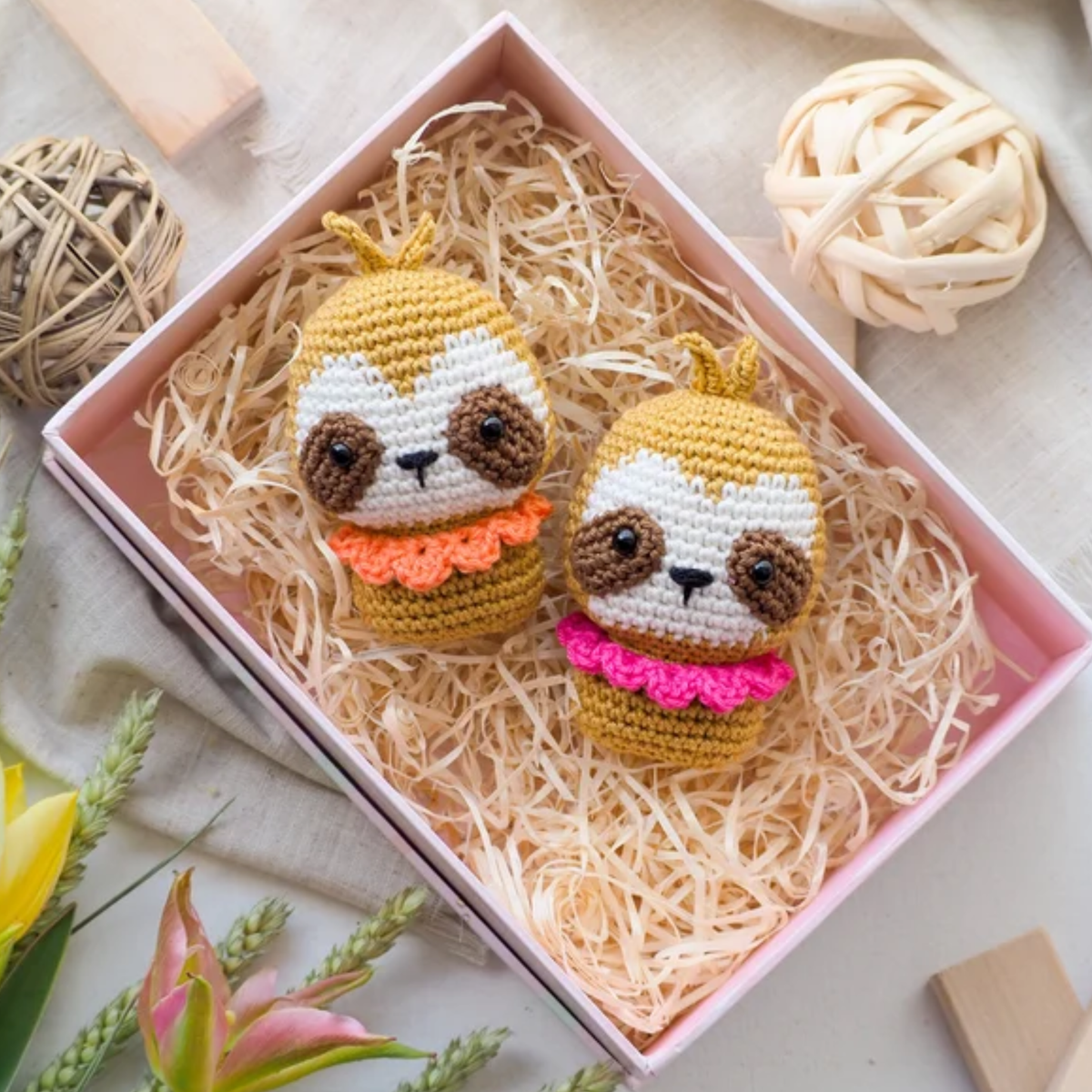 Mini Animals Duck & Penguin Set Crochet Pattern