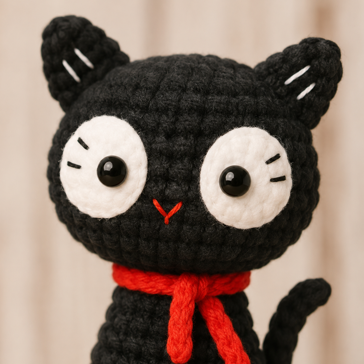 Mini Cat Amigurumi Crochet Pattern