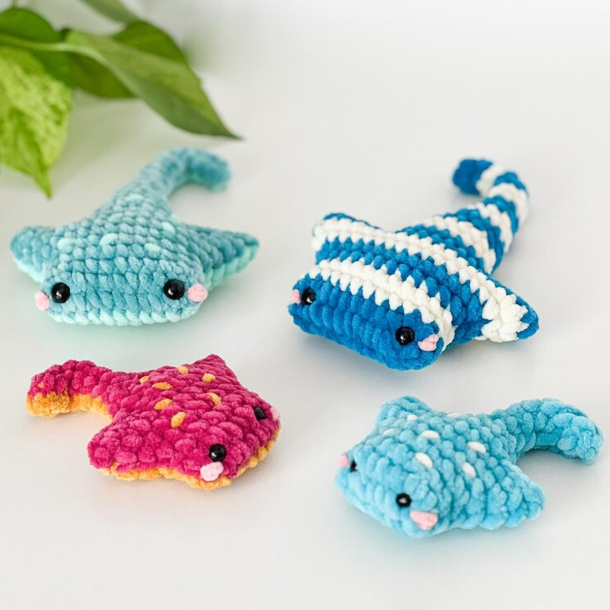 Mini Stingray Amigurumi Crochet Pattern