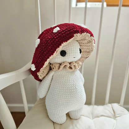Mushroom Guy  Amigurumi Crochet Pattern