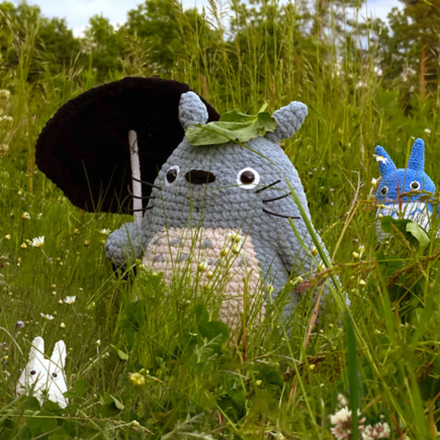 Crochet My Dearest Neighbor Pattern (27cm Totoro-Inspired Softie)