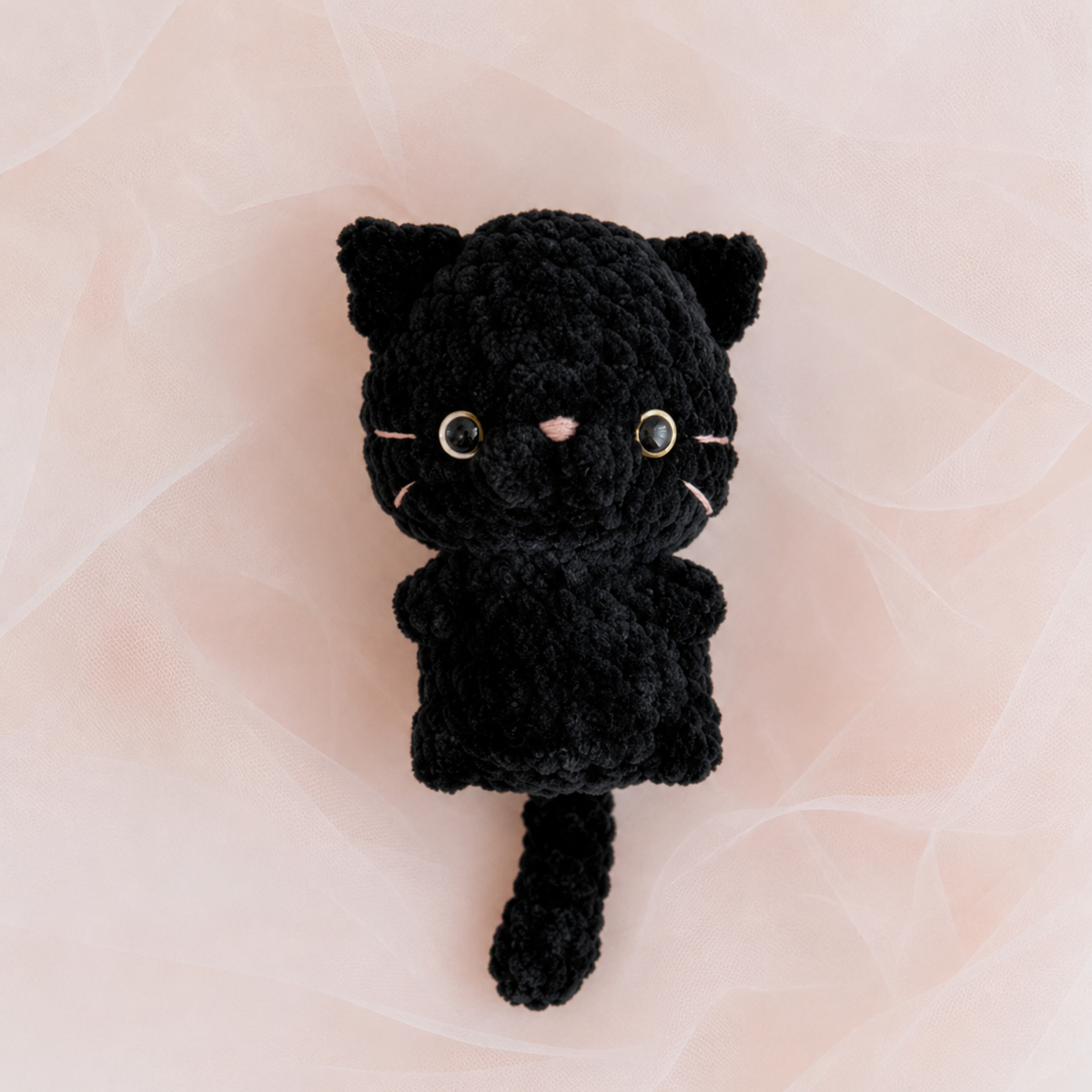No Sew Baby Cat Bundle Crochet Pattern