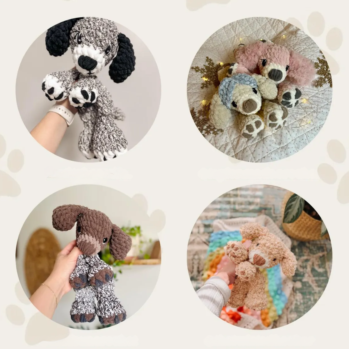 Paw the Puppy Crochet Pattern