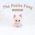 Petite Foxy Amigurumi Crochet Pattern PDF