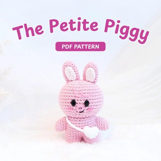 Petite Piggy Amigurumi Crochet Pattern