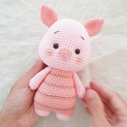 Piglet Amigurumi Crochet Pattern