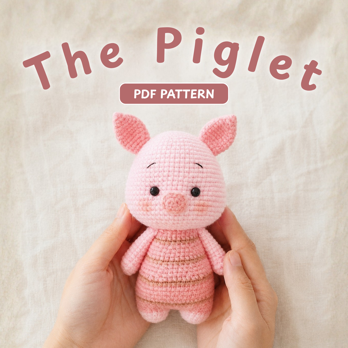 Piglet Amigurumi Crochet Pattern