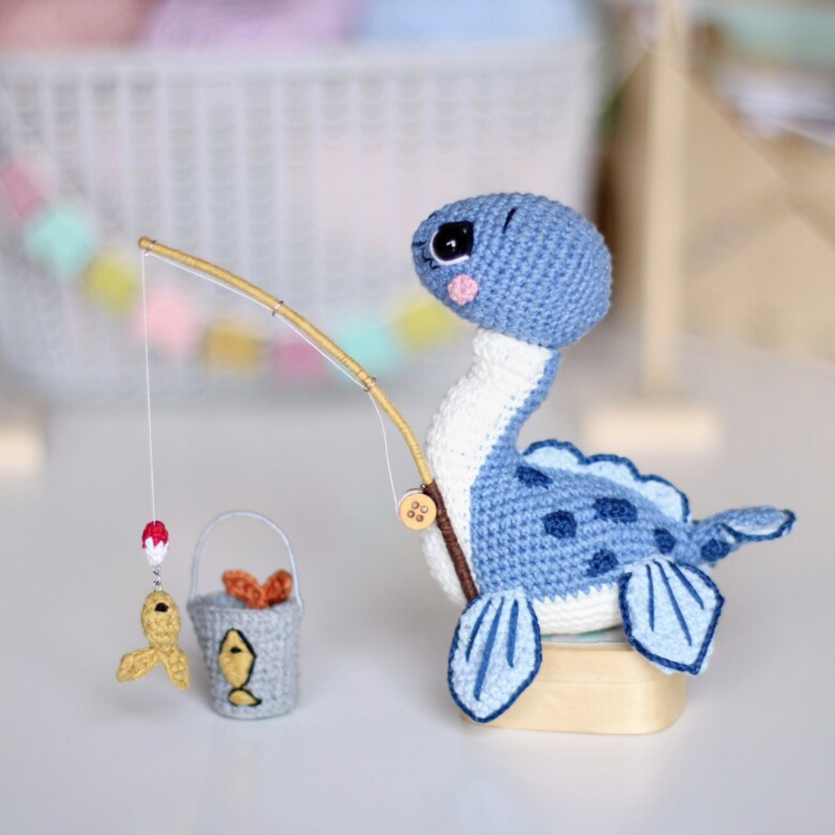 Plesiosaurus Amigurumi Crochet Pattern