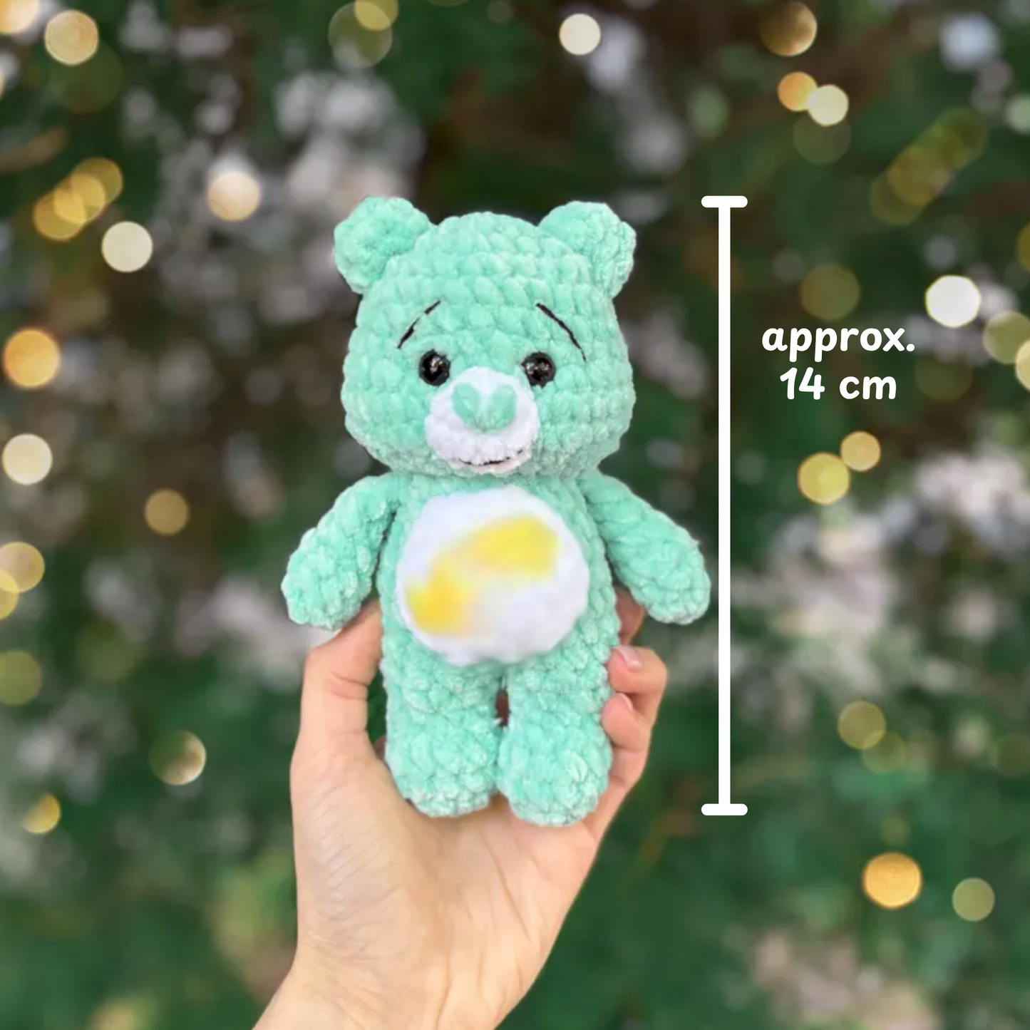 Crochet Care Bears Amigurumi Pattern (6 Character Versions)