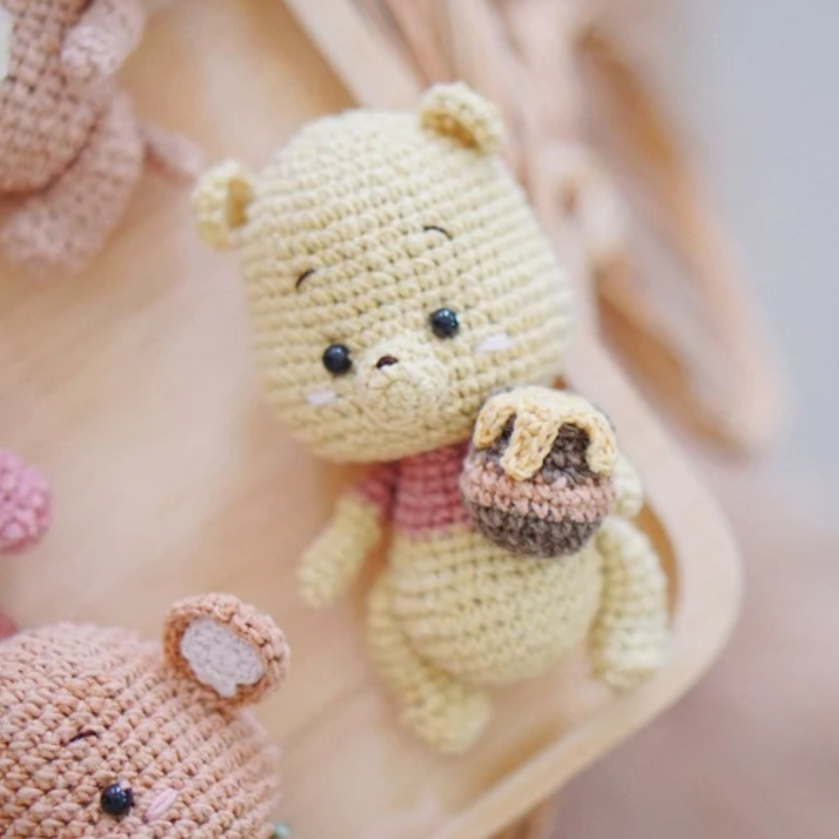 Pooh Bear Amigurumi Crochet Pattern