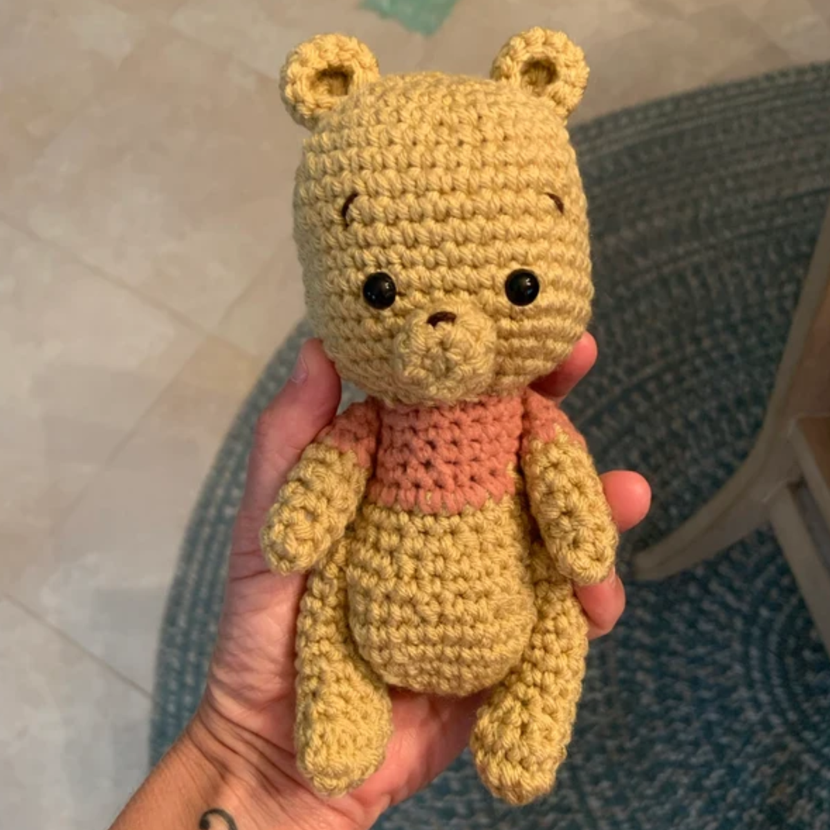 Pooh Bear Amigurumi Crochet Pattern