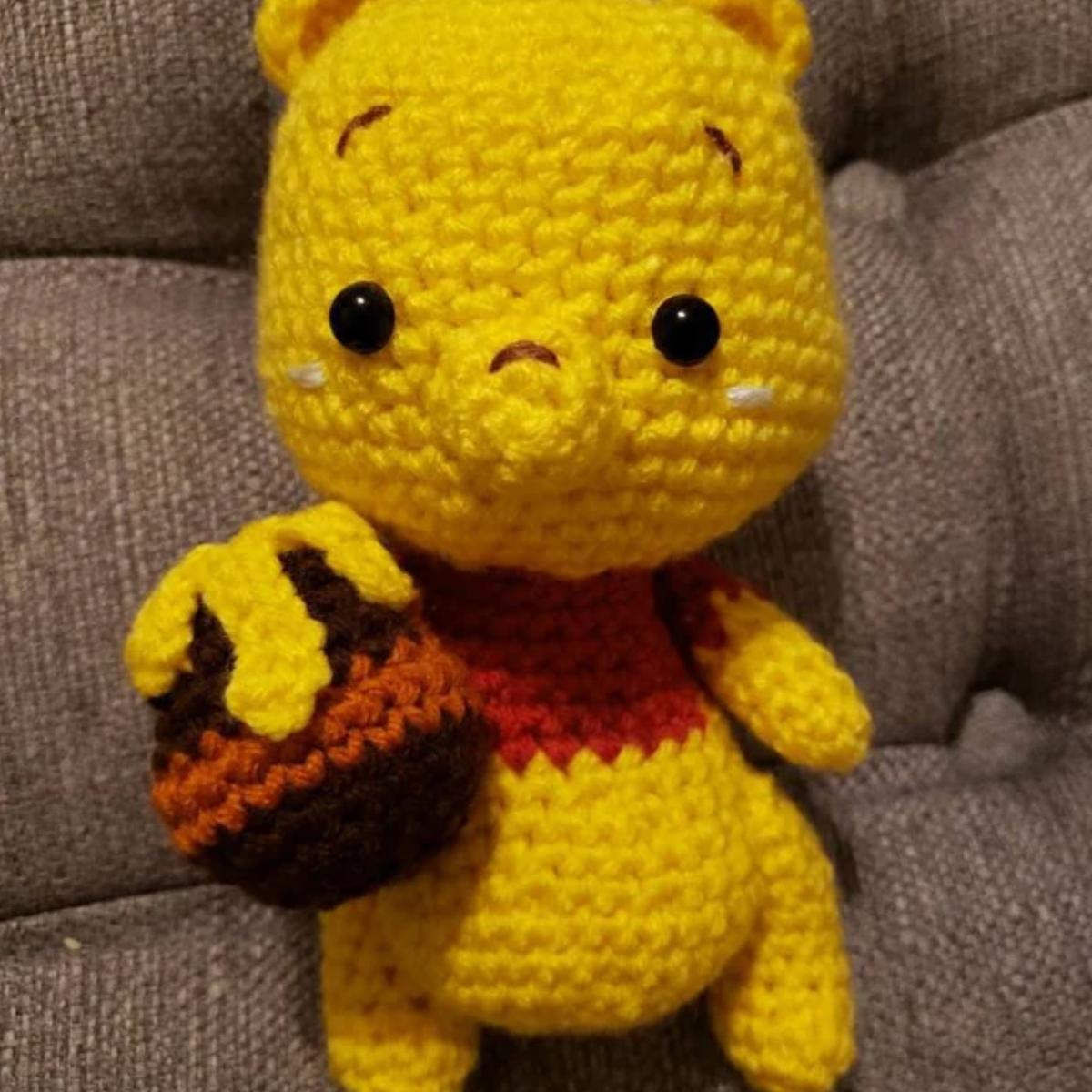 Pooh Bear Amigurumi Crochet Pattern