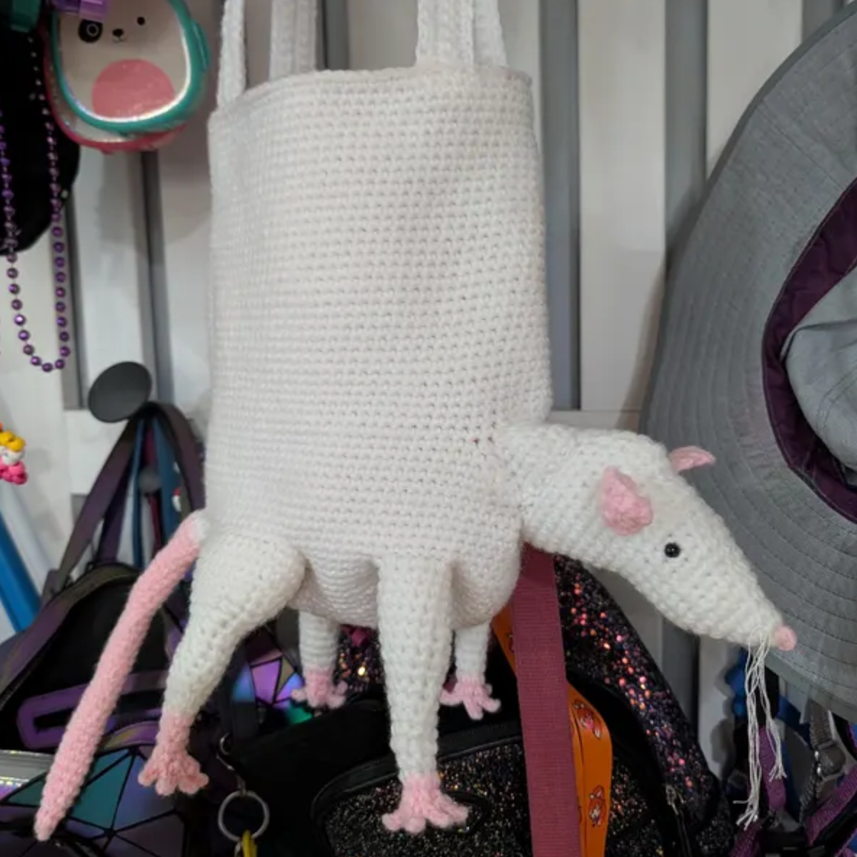 Rat Tote Bag Crochet Pattern