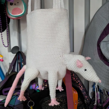Rat Tote Bag Crochet Pattern